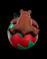 Enfeite de Natal Urso Dormindo 3