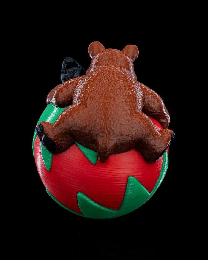 Enfeite de Natal Urso Dormindo 3