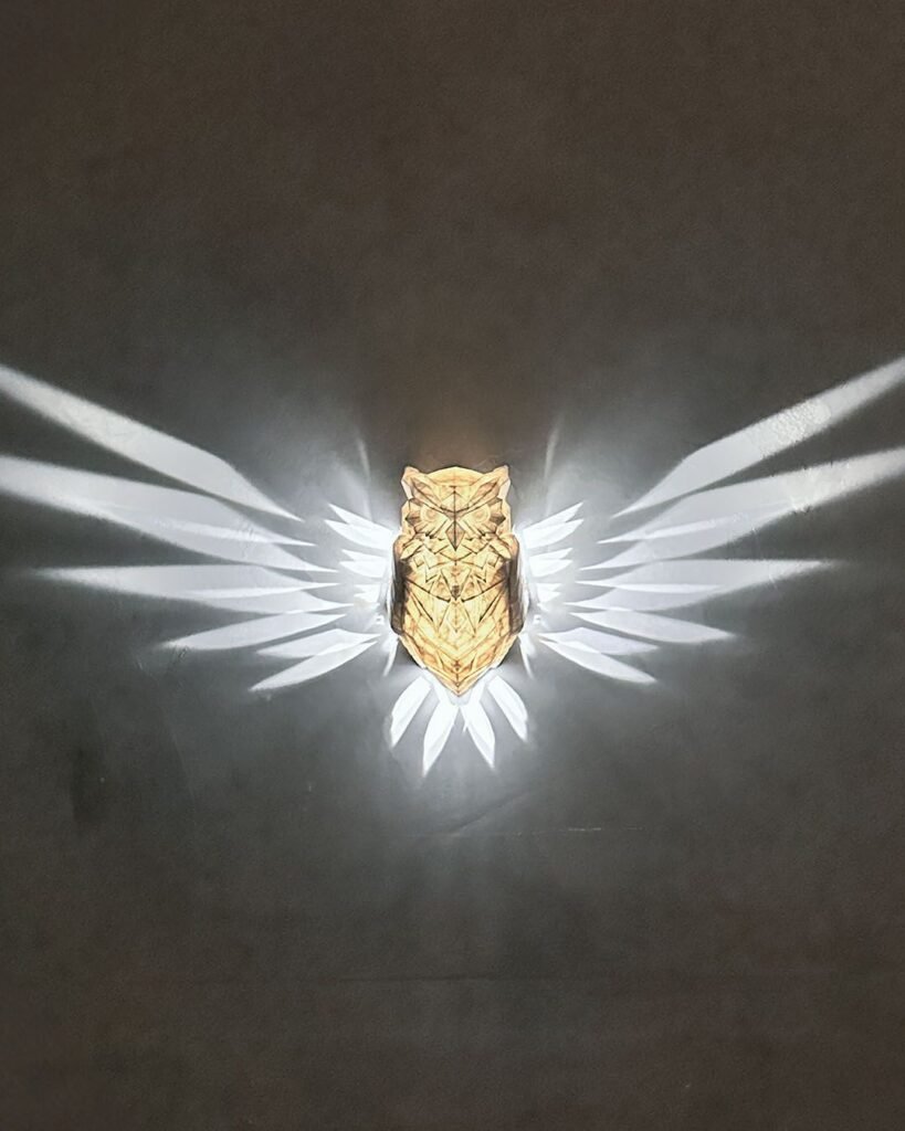 Luminária Coruja Decorativa