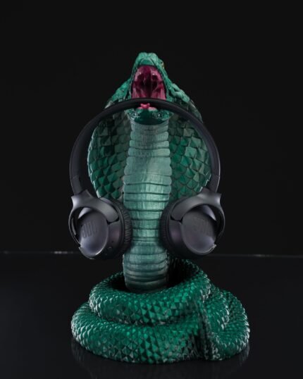 Suporte para Fone de Ouvido em Formato de Cobra 1