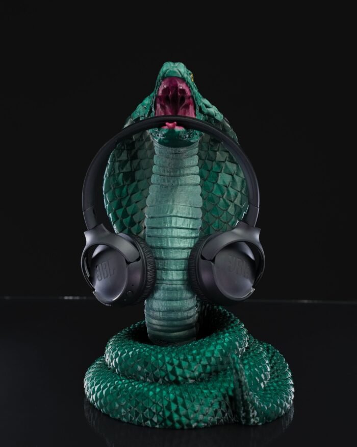 Suporte para Fone de Ouvido em Formato de Cobra 1