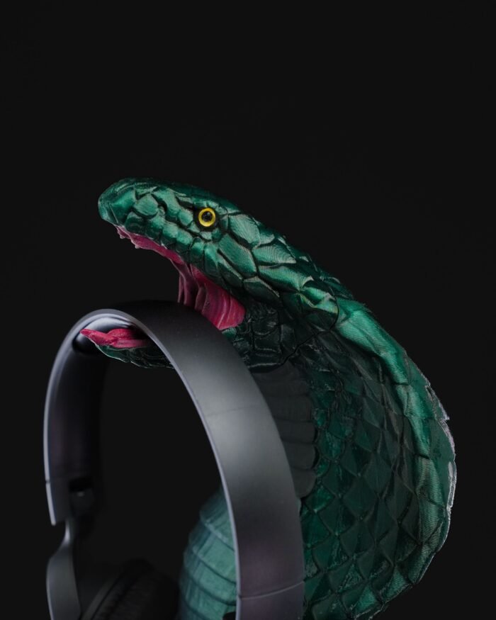Suporte para Fone de Ouvido em Formato de Cobra 3