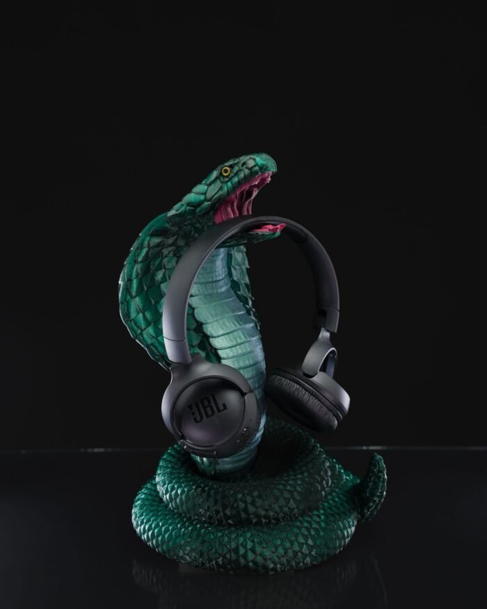 Suporte para Fone de Ouvido em Formato de Cobra 4