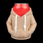 porta-lata personalizado - Porta-lata Hoodie